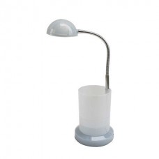 Настільна лампа LED HL010L 3W 130lm 3000k 220-240V біла/1/6