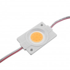 LED модуль СОВ-led 2.4 Вт Рожевий 12В, IP65 без лінзи