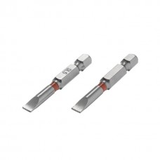 Комплект отверточных насадок SL5*50, 1/4,, S2, уп. 2 ед., STORM INTERTOOL VT-0229