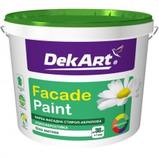 Краска фасадная "Fасade Paint" Dekart 1.2 кг