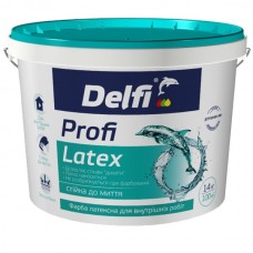 Краска латексная акриловая "Profi Latex" Delfi 1.4 кг