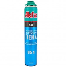Піна монтажна професійна Akfix 850 MEGA 65L 1000гр.850мл.