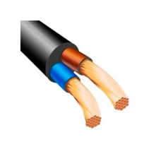 Электрический кабель ПК ПВС 2х1.5 Черный (ГОСТ)