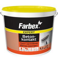 Грунт адгезионный Бетон-контакт Farbex 4.2кг