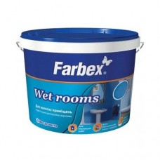 Краска для влажных помещений Farbex Wet Rooms 4 кг