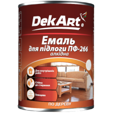 Емаль алкідна DekArt ПФ-266 для підлоги червоно-коричнева 2.8кг