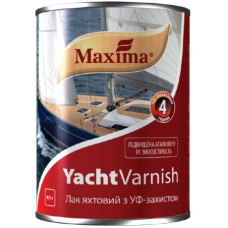 Яхтовий алкідно-уретановий лак Maxima безбарвний (глянцевий) 2,5 л