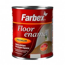 Емаль алкідна Farbex ПФ-266 для підлоги золотисто-коричнева 0.3 кг