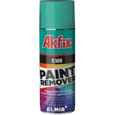 Спрей Akfix C108 для удаления красок Paint Remover 400 мл