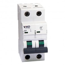 Автоматичний вимикач VIKO 2P 25A 4.5кА 230/400В тип С