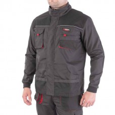 Куртка рабочая 80% полиэстер, 20% хлопок, плотность 260 г/м2, S INTERTOOL SP-3001