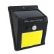 LED светильник на солнечной батарее VARGO 5W COB c датчиком черный