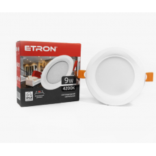 Светильник ETRON 1-EDP-625 9W 4200К ІР40 круг