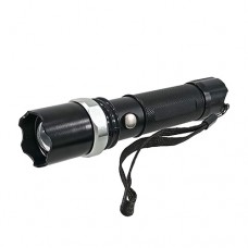 Світлодіодний ліхтарик Vargo алюмінієвий 3 режими (100%, 50%, стробоскоп) Zoom, акумулятор