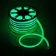 Світлодіодний Neon PROLUM SMD2835-120 led 220V IP68 8x16 Преміум Зелений