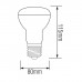 Светодиодная лампа REFLED-12 12W E27 4200К R80