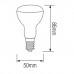 Світлодіодна лампа REFLED - 6 6W R50 E14 4200К R50