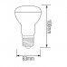 Cвітлодіодна лампа REFLED-10 10W E27 4200К R63